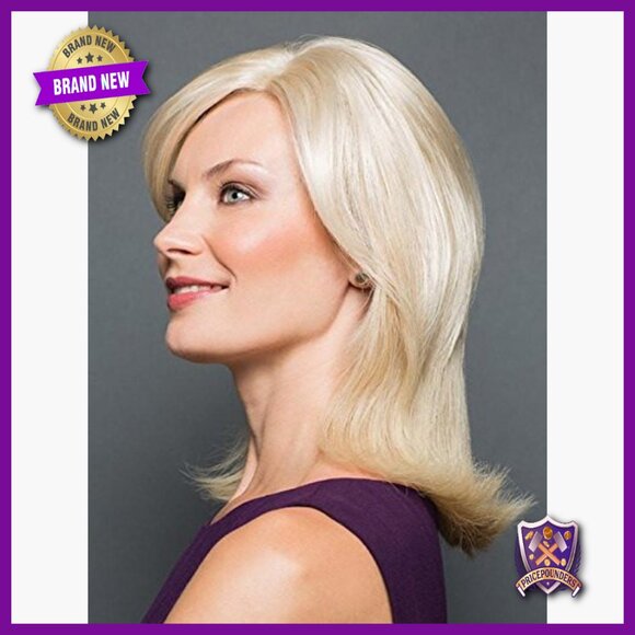 Synthetic Monofilament Clip-In Bang Hairpiece with Sheer Front main image 5